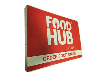 FoodHub Glow-in-the-Dark Wall Sign (1pc Free with Every Order)