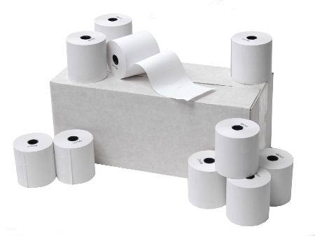 1x Box of V2S Plus Plain Thermal Receipt Rolls (20pc/box)