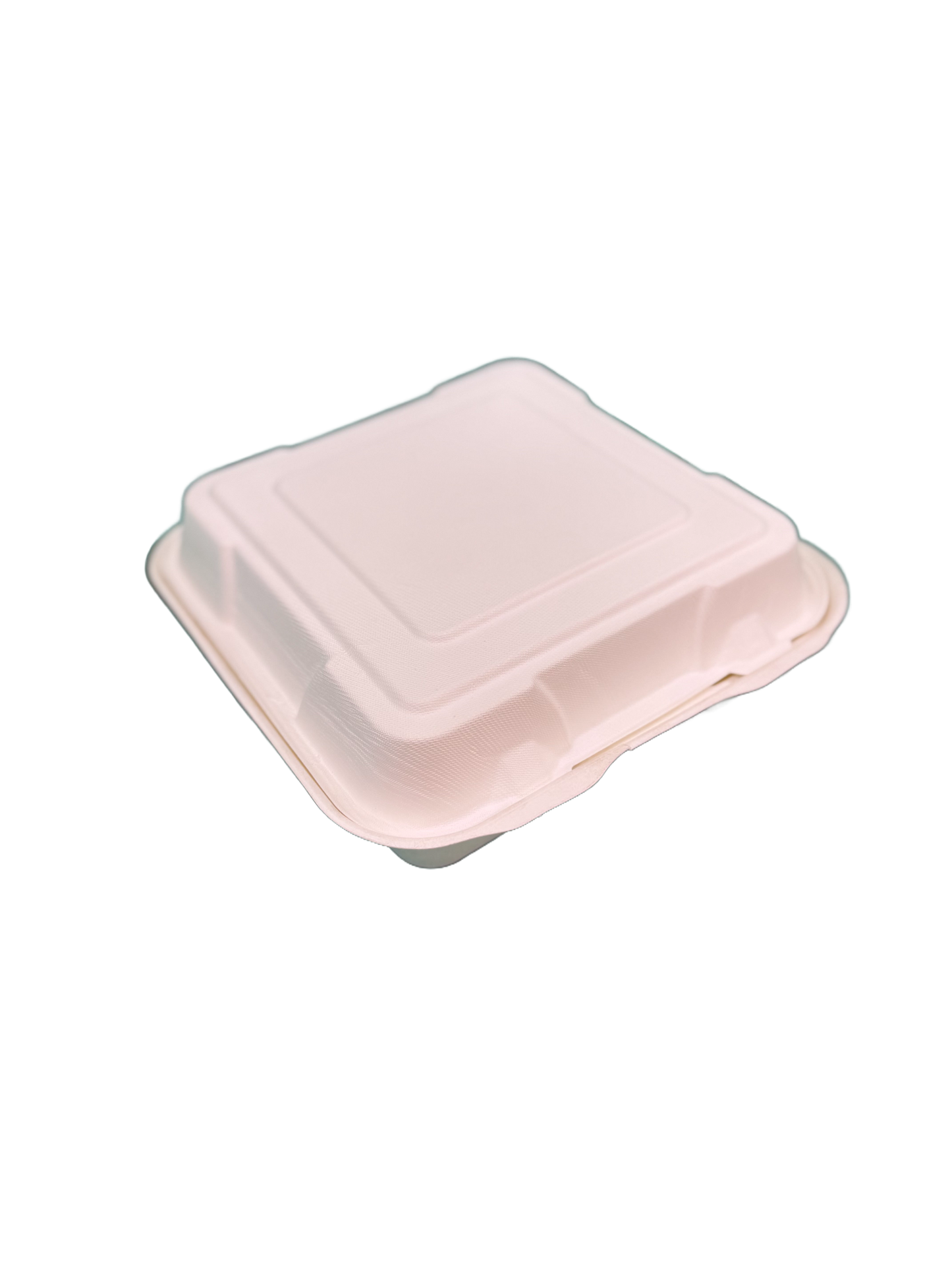9x9" Large Bagasse Clamshell 200PCS RRP £27.90 Shipping only – collection is not available for this product!