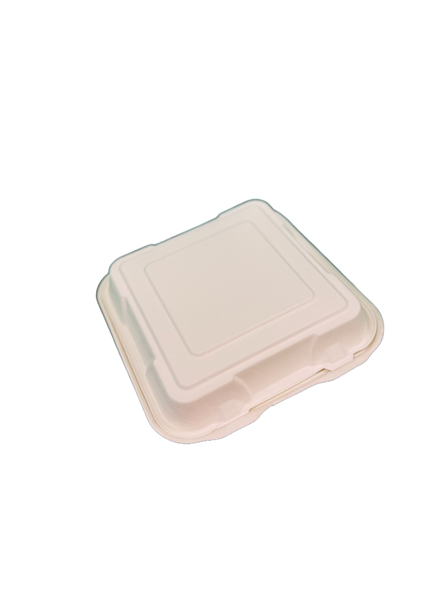 9x9" 3 Comp Large Bagasse Clamshell 200PCS RRP £27.90 Shipping only – collection is not available for this product!