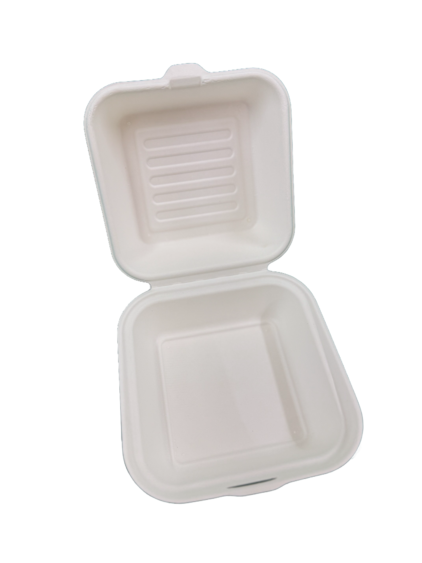 6" Bagasse Burger box (HP6)