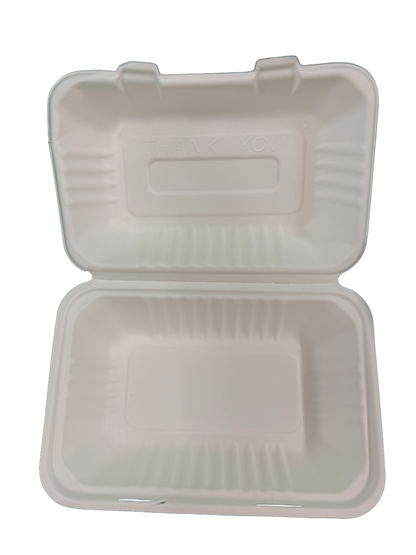 9x6 Bagasse Meal Box (Hp10) 200Pcs RRP £21.70 Shipping only – collection is not available for this product!