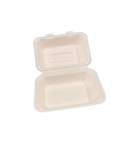 9x6 Bagasse Meal Box (Hp10) 200Pcs RRP £21.70 Shipping only – collection is not available for this product!