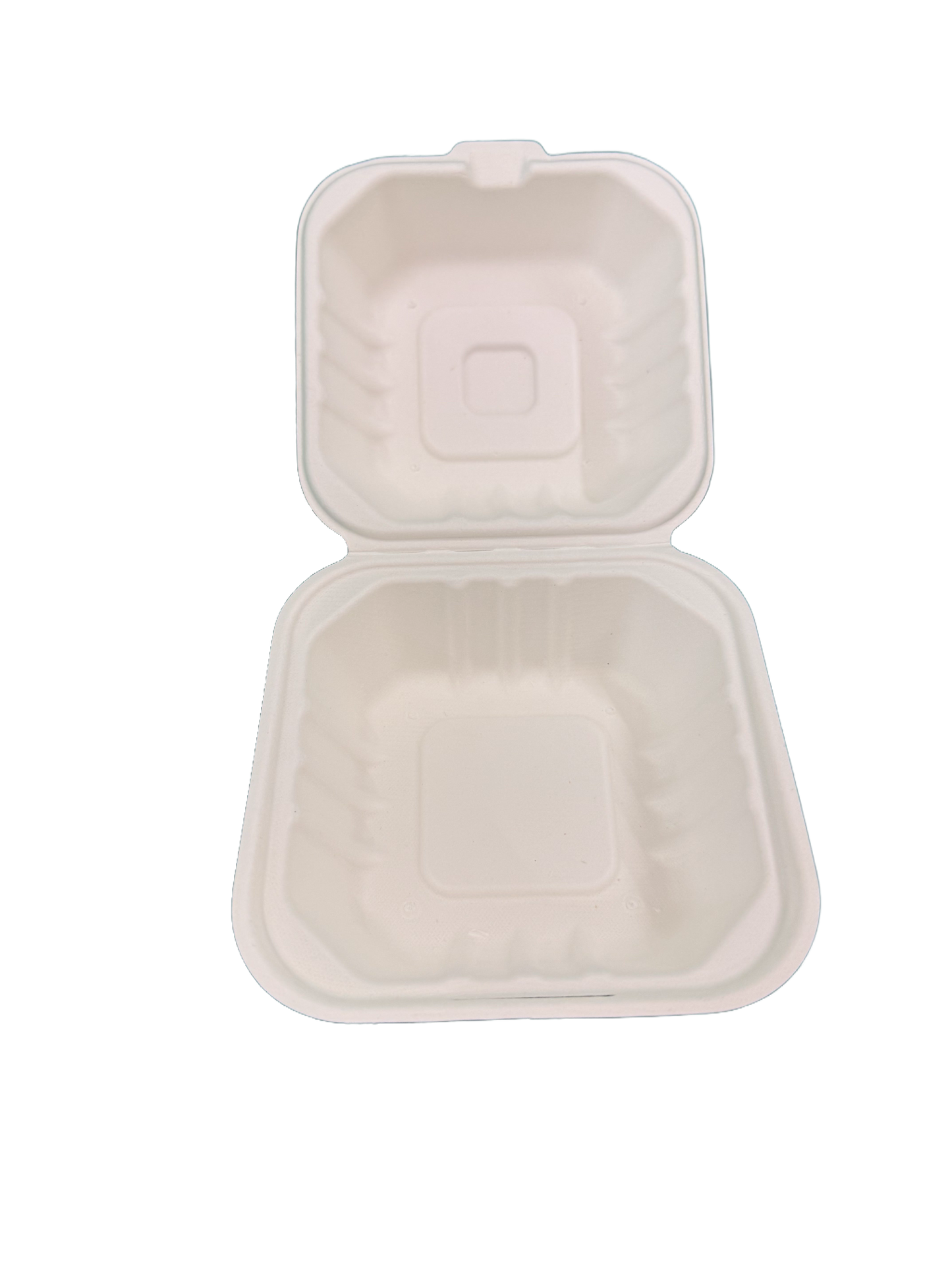 5" Small Bagasse burger box (HP 7)