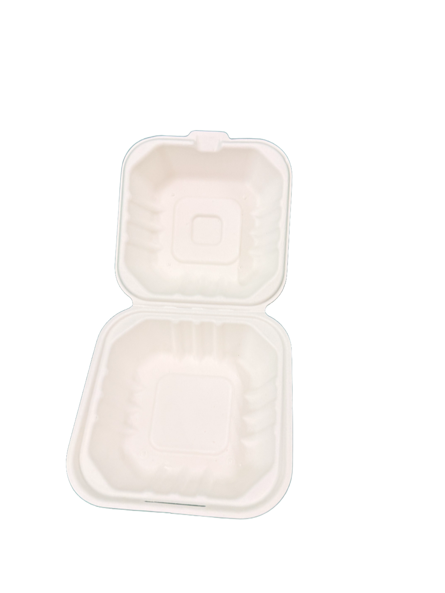 5" Small Bagasse burger box (HP 7)