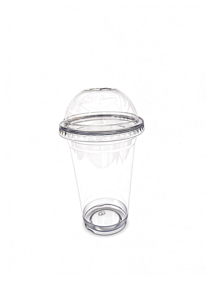 16oz PET Cups WIth Dome Lids 500 Or 1000 sets RRP 36.40 Shipping only – collection is not available for this product!